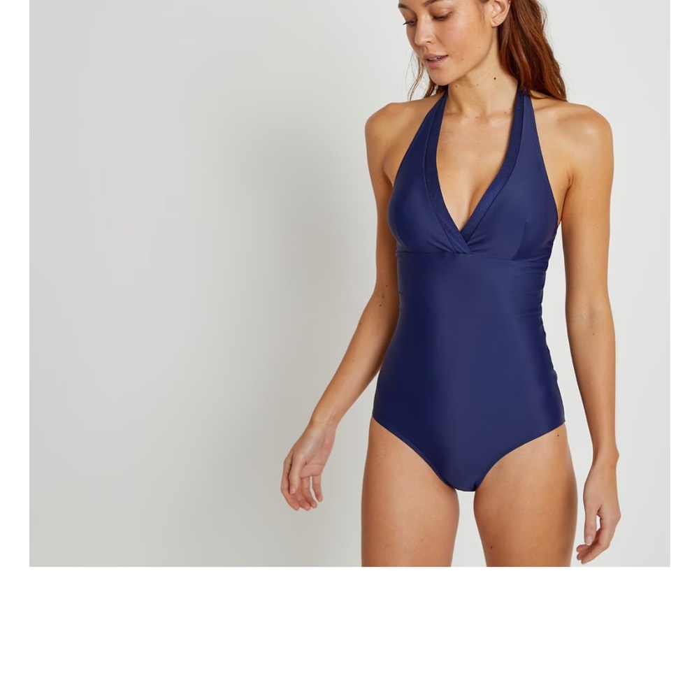 La Redoute Collections Halterneck swimsuit